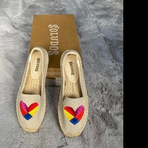 Soludos Heart Platform Espadrille